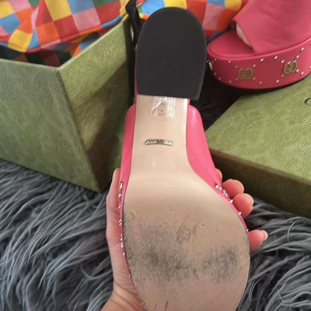 Gucci pink heels - Picture 4 of 6
